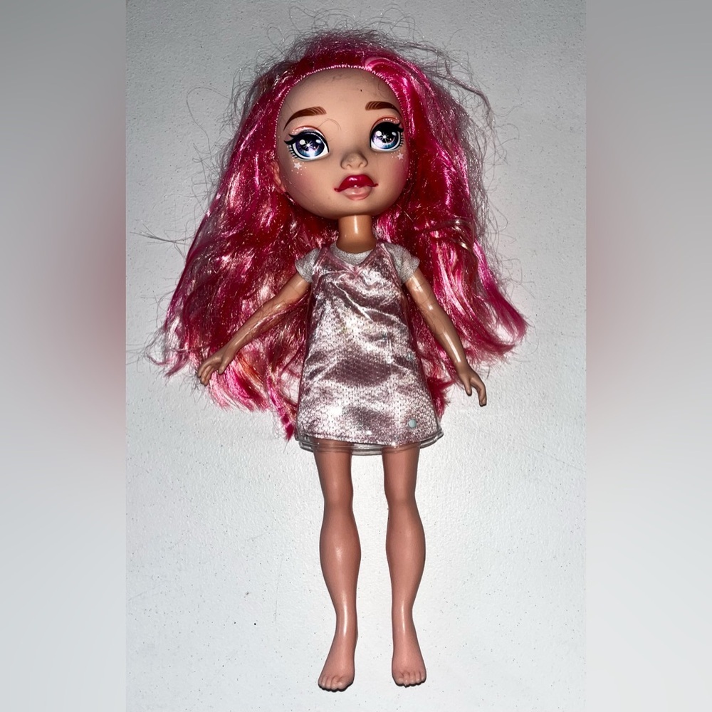 15” MGA Rainbow Surprise Poopsie Pixie Rose Doll With Outfit Pink Hair 2019‎